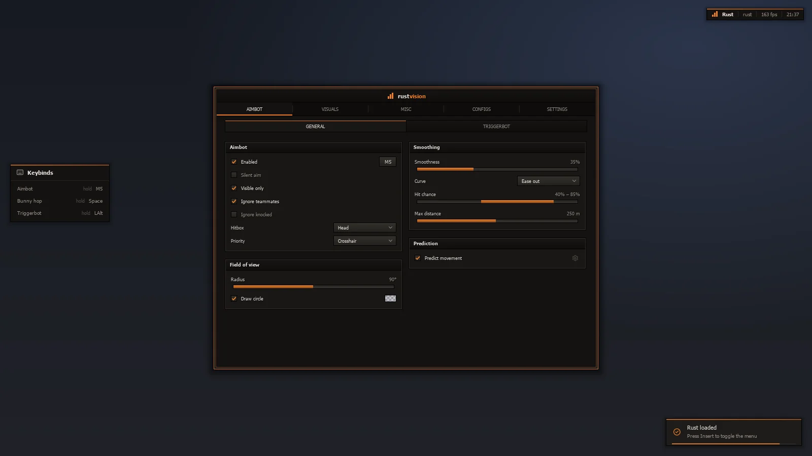 Rust aimbot